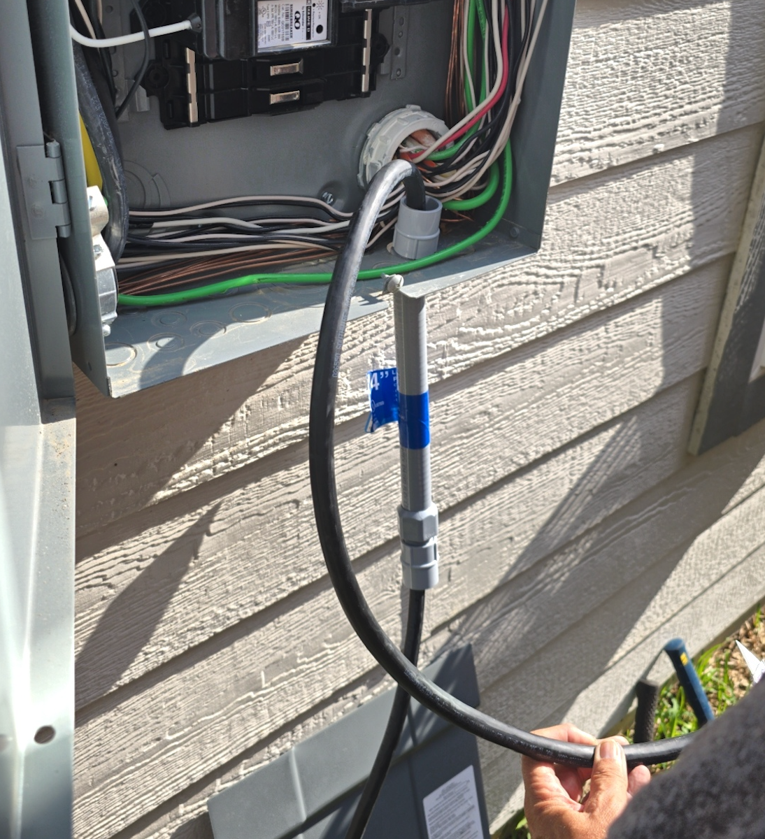 Installation of Inner-locking Generator Power for Back up Electricity during blackout